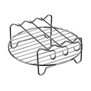 GOURMETmaxx Grillrost Edelstahl für die Heißluft-Fritteuse 2,6 l