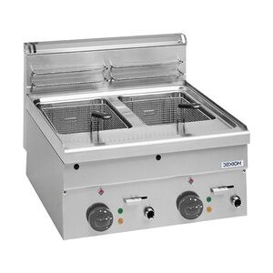 MBM Gastro Elektro-Fritteuse Dexion Serie 66 - 60/60 8+8 Liter Tischgerät