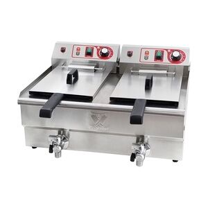 Beeketal Gastronomie Friteuse Fritteuse 230 V BWF-132P