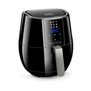 Black & Decker Heissluftfritteuse BXAF3500E, 1500W, Kapazität: 3.5L, 9 Programme, Digitaler Touchscreen, Geeignet für eine Vielzahl von Rezepten