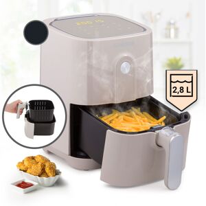 KLARSTEIN Heißluftfriteuse, Air Fryer zum Frittieren, Friteuse mit Touch-Bedienfeld, Timer, Einstellbare Temperatur & 8 Programme, Airfryer zum Luftfritieren,