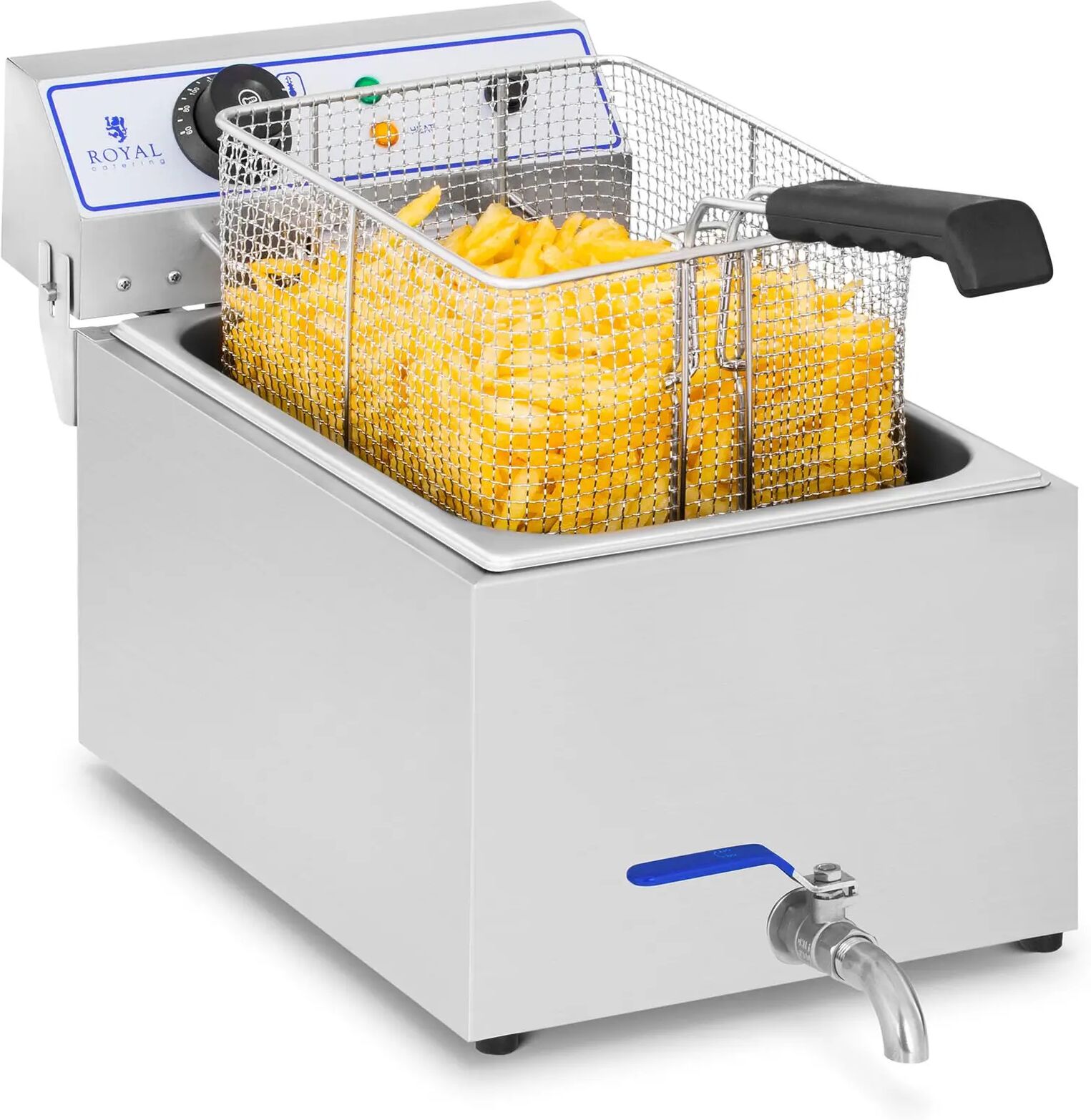 Royal Catering Elektro-Fritteuse - 17 L - geeignet für Fisch RCEF 15E