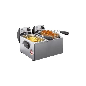 FRITEL Starter FR 1355 Duo - Fritureapparat - 6 liter - 4.4 kW - grå