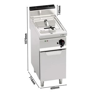 GGM GASTRO - Friteuse électrique - 10 litres - 6 kW