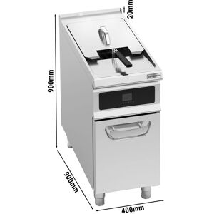 GGM GASTRO - Friteuse électrique - 22 litres - 22 kW - avec système de filtration d'huile