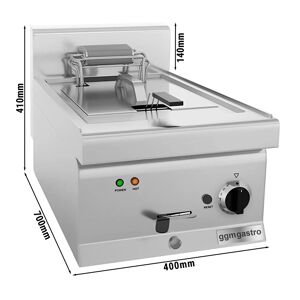 GGM GASTRO - Friteuse électrique - 11,5 litres - 9 kW