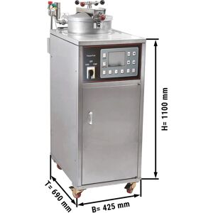 GGM GASTRO - Friteuse électrique haute pression - 33 litres - 4 kW