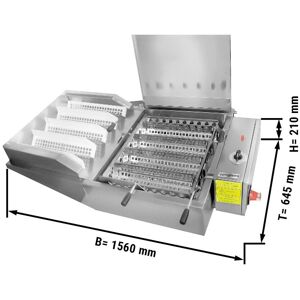 GGM Gastro - Friteuse electrique a beignets / friteuse a graisse - capacite : 240 pieces/h Argent