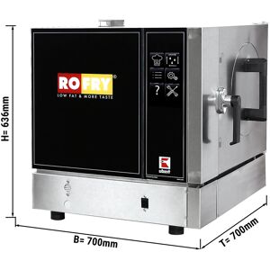 GGM GASTRO - UBERT RoFry Friteuse à air chaud - 15,5 kW - Chargement à droite