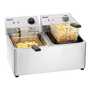 Bartscher SNACK IV - Friteuse - 8 litres - 6.5 kWatt - argent - Publicité