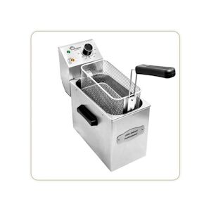 Little Balance 8481 My George Pro, Friteuse Electrique Semi-professionnelle, Contenance 4 L, 3200 W, Tout Inox