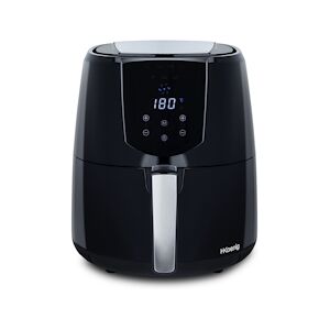 H.koenig Fry800 - Friteuse Sans Huile - 4l - 7 Programmes - 1400w - 80? A 200?c - Minuteur 60min - Arret Automatique - Noir