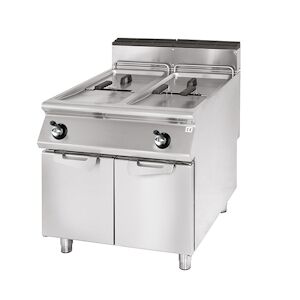 Virtus group Friteuse Gaz, Capacité 2x13 Litres Virtus