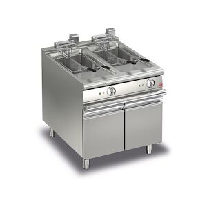 BARON Friteuse électrique sur meuble 2 x 15 L P 700 2 x 13 kW