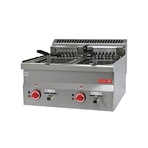 Gastro M Double friteuse 60/60FRE 2 x 10L