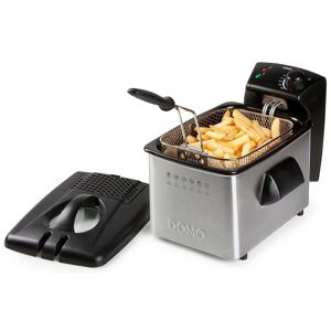 DOMO-ELEKTRO DOMO Friteuse en inox 3l, 2000W DO464FR