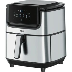 AEG SPEDIZIONE IMMEDIATA -  AF6-1-6ST Singolo 5,4 L Indipendente 1800 W Friggitrice ad aria calda Nero, Stainless steel [NO]