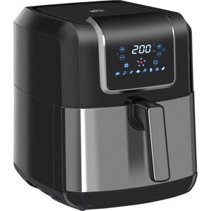 Homcom Friggitrice ad Aria Calda 8 in 1 da 6.5L, 1700W, Friggitrice Senza Olio con Temperatura Regolabile, Air Fryer, Accessori e Schermo LED