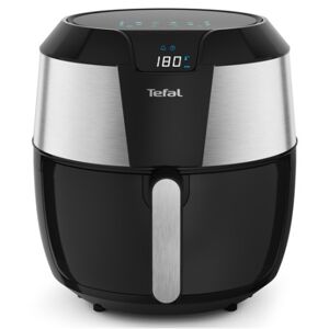 Tefal Easy Fry EY701 Singolo 5,6 L Indipendente 1700 W Friggitrice ad aria calda Nero, Acciaio inossidabile (EY701D)