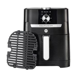 OBH Nordica Easy Fry Grill Classic 2in1 Black Mechanical 1550 W