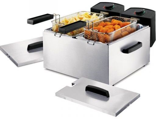 Princess Fritadeira Dulpa 2x1800w 2x3l (inox) - Princess