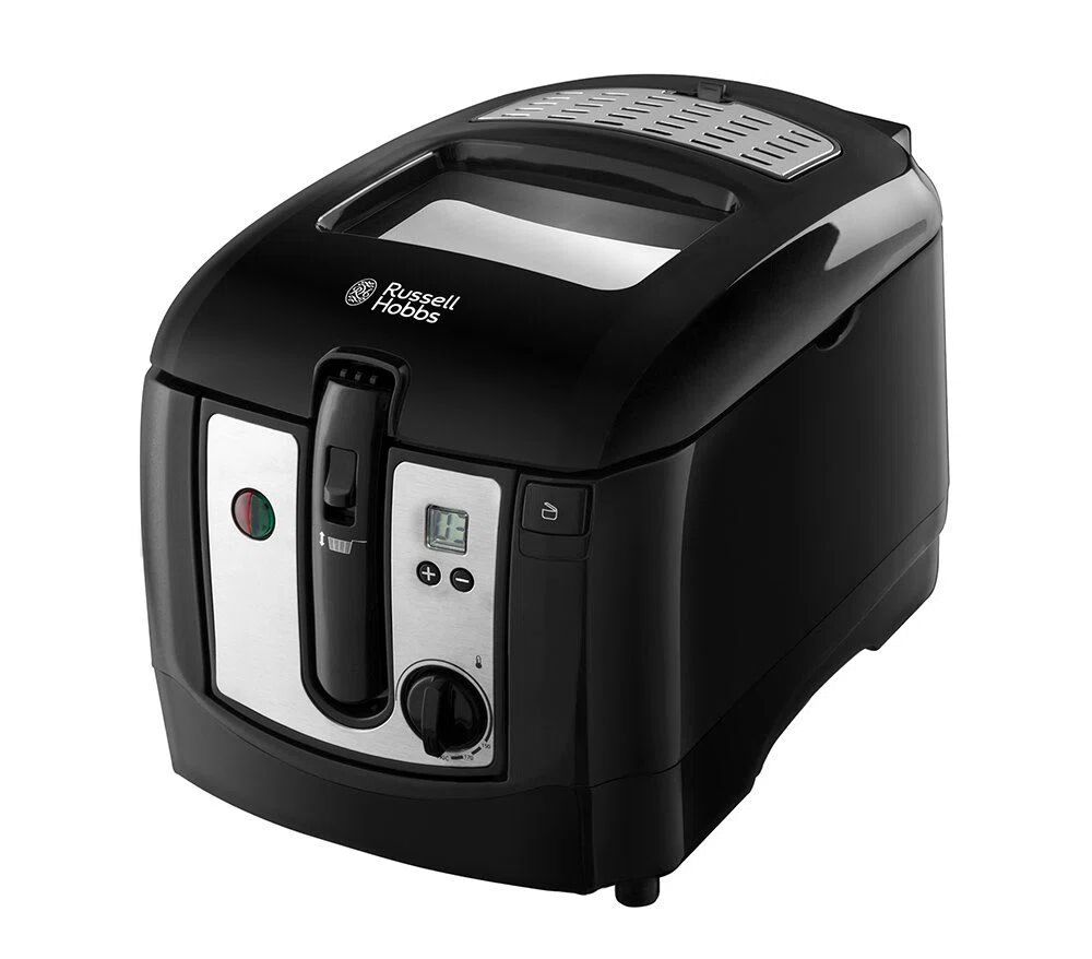 Russell Hobbs 2300W 3.3 Deep Fryer Accessory with Timer gray 25.6 H x 26.5 W x 39.0 D cm