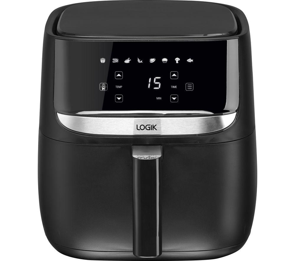 LOGIK LAF06B23 Air Fryer - Black, Black