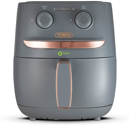 Tower Vortx 3.8 Litre Manual Air Fryer Grey