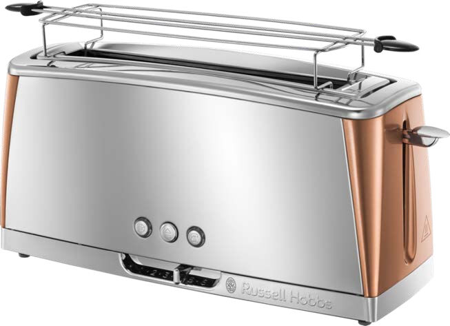 Russell Hobbs Toaster Luna Copper Longslot 24310-56