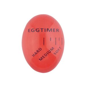 HOD Health&Home Egg Timer Perfect Colour Changing Yummy Soft Hard Boiled Eggs Cooking Kitchen Eco Friendly Resin Red Tools