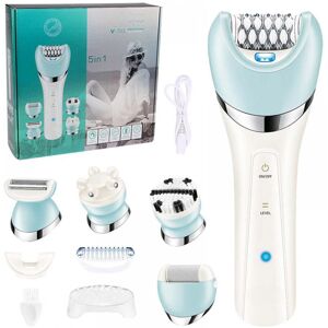 Bobo Life 5in1 Elektrische Frauen Epilierer Weibliche Rasierer Bein Körper Haar Entfernung Lippe Kinn Enthaarung Dame Bikini Trimmer Gesichts Haar Remover