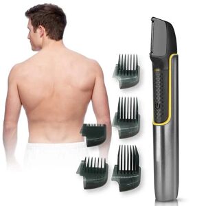 She Beauty & Hairdressing Elektrische Rücken Männer Rasieren Multifunktionale Gesichts Haar Trimmer Rasierer Wiederaufladbare Lange Griff Sicherheit Selbst Zurück Haar Entfernung Werkzeuge