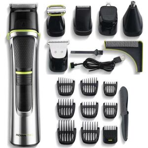 She Beauty & Hairdressing 2023 Neue Haarschneidemaschine Professioneller Bartschneider Für Männer All-In-One-Pflegeset Nasen-Ohr-Haarschneider-Set Schneidemaschine C5951