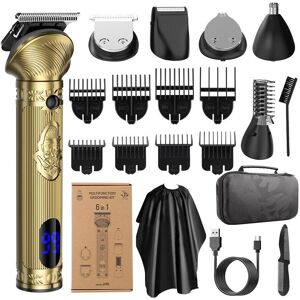 She Beauty & Hairdressing All-In-1-Profi-Haarschneider Für Männer, Bartrasierer, Elektrorasierer, Gesichtskörper-Groomer-Clipper-Schneidemaschine, Schneid-Sets