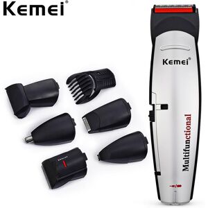 Kemei 5 In 1 Wiederaufladbarer Haarschneider 100-240v Wireless Haarschneidemaschine Professionelle Elektrische Haarschneidemaschine Trimmer Km-560