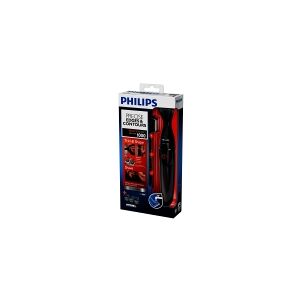 Philips Multigroom Series 1000 MG1100 - Trimmer - trådløs - rød/sort