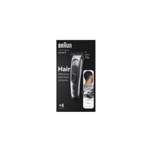 Braun HairClipper Series 7 HC7390 hair clipper, silver