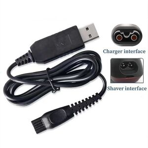 YIXI USB-opladerkabel til Philips MG7736 Shaver Trimmer Opladerkabel