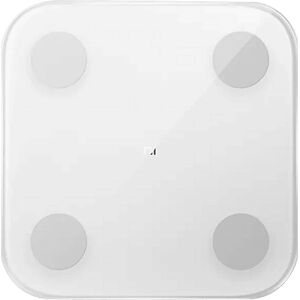 Báscula de baño - Xiaomi Mi Body Composition Scale 2, Hasta 150 kg, Blanco