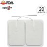 ROOVJOY 20 almohadillas de electrodos 60x90mm autoadhesivas decenas unidad ems masajeadores PADS6090