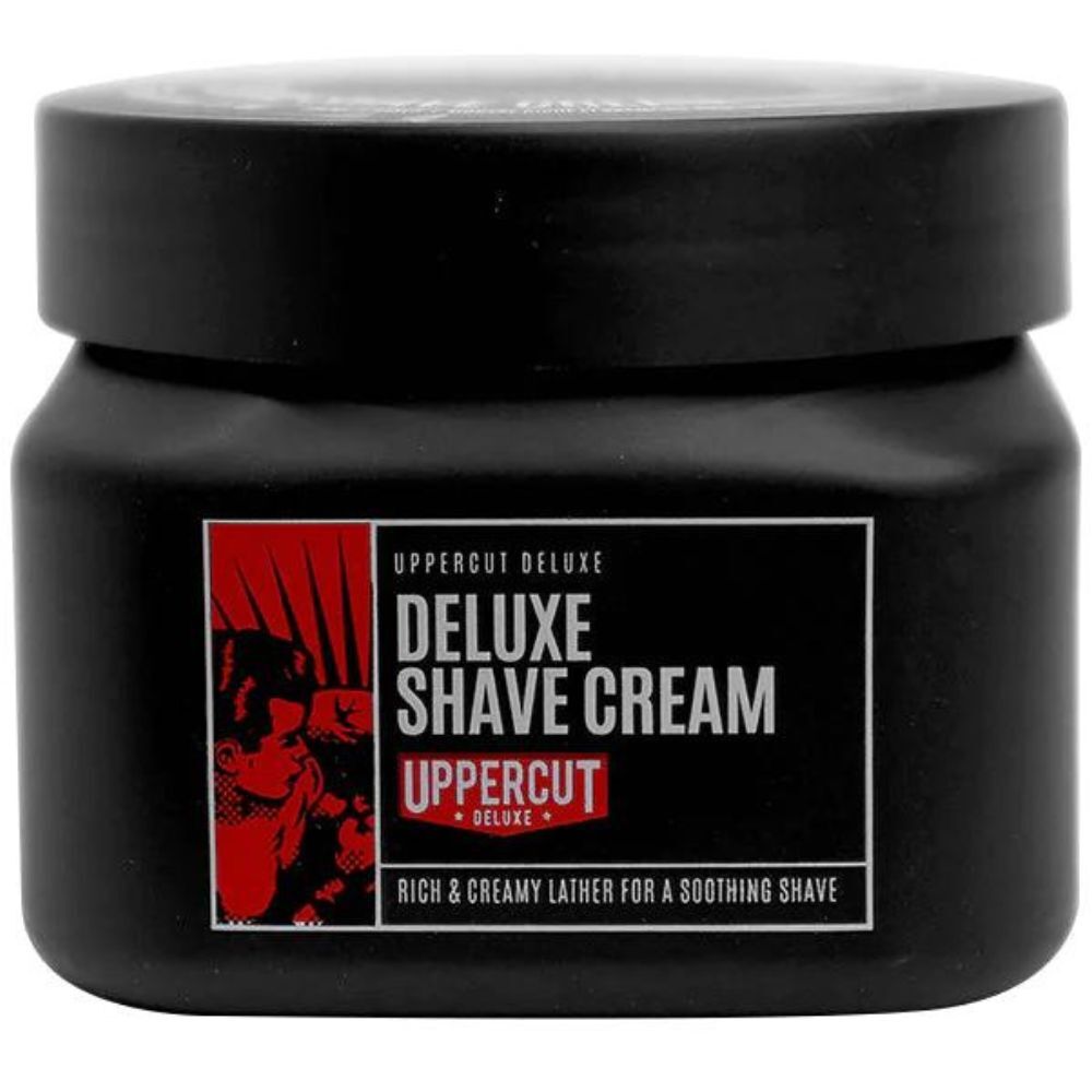 Uppercut Deluxe Crema de afeitar de lujo Afeitado cómodo 120g