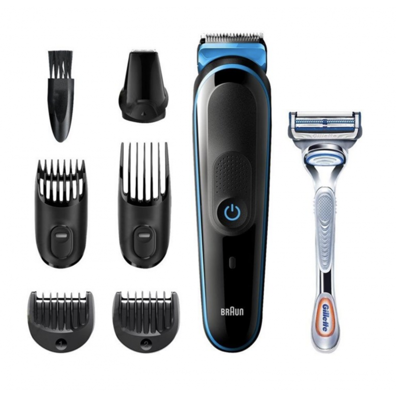 Braun Multi Grooming MGK3242 Kit 8 kpl Hiustenleikkuukone