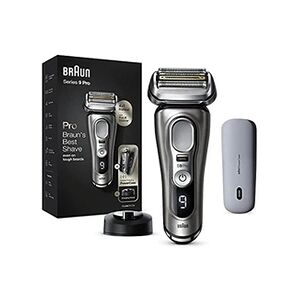 Braun Tondeuse Homme Serie 9 Pro 9425s Tête 4+1 Tondeuse ProLift Résistant à l'Eau Métal Gris - Publicité