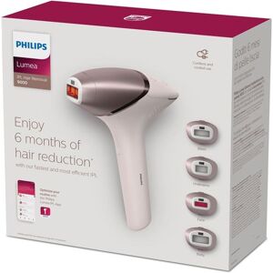 Épilateur à lumière pulsée sans fil Philips IPL Lumea Series 9000 BRI958/00 Rose Rose - Publicité