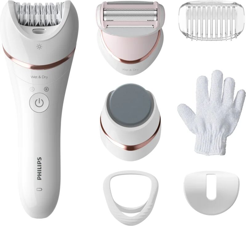 Philips Epilator Series 8000 BRE730/10 Wet & Dry Epilator BRE730/10