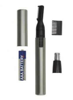 Wahl 5640-1016 rasoio di precisione Bagnato e secco Alluminio, Nero