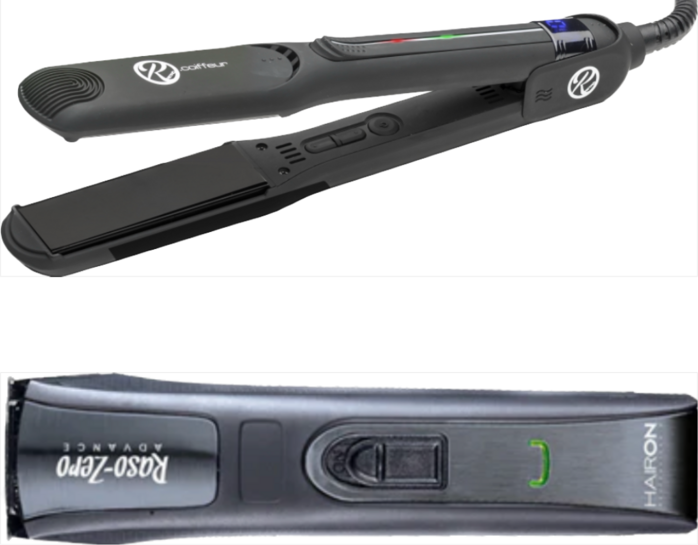 Piastra Straightener I Retro'Super Professional Piu' In Omaggio Tosatrice Raso Zero Advance Hair On