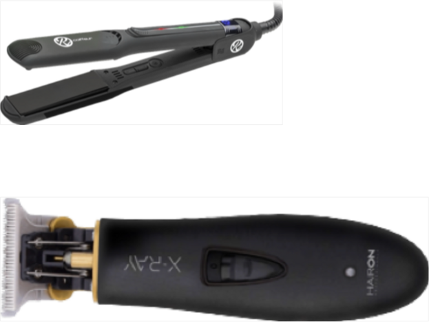 Piastra Retro' Straightener Super Professional I Piu' In Omaggio Tosatrice Xray Hair On