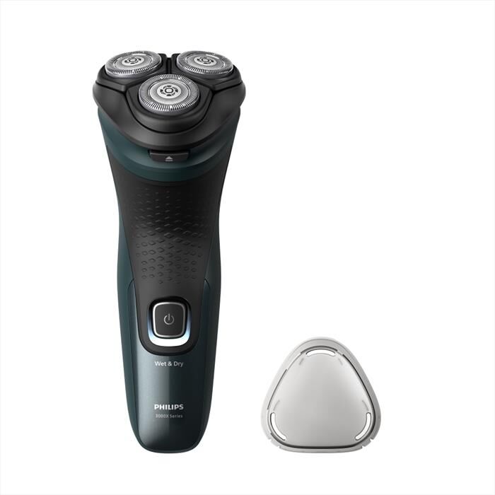 Philips Rasoio Uomo Wet & Dry X3052/00-blu Celeste