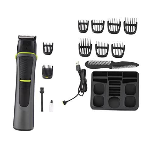 Beatifufu 1 Set Tondeuse Set Tondeuse Tondeuses Neus Tondeuse Heren Tondeuses Tondeuse Mannen Snor Tondeuses Baard Trimmer Salon Tondeuse Mannen Pakken Schaar Roestvrij Staal Mens Elektrisch